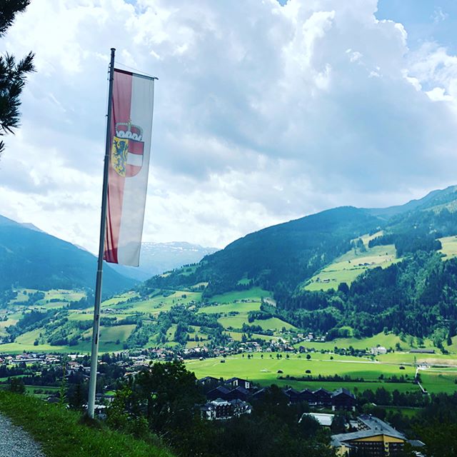 The beautiful Gasteinertal seen from the Gasteiner Höhenweg